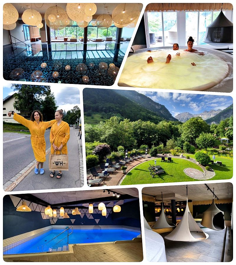 Wellness, bazeny, sauna v hoteli Walliserhof, Brand