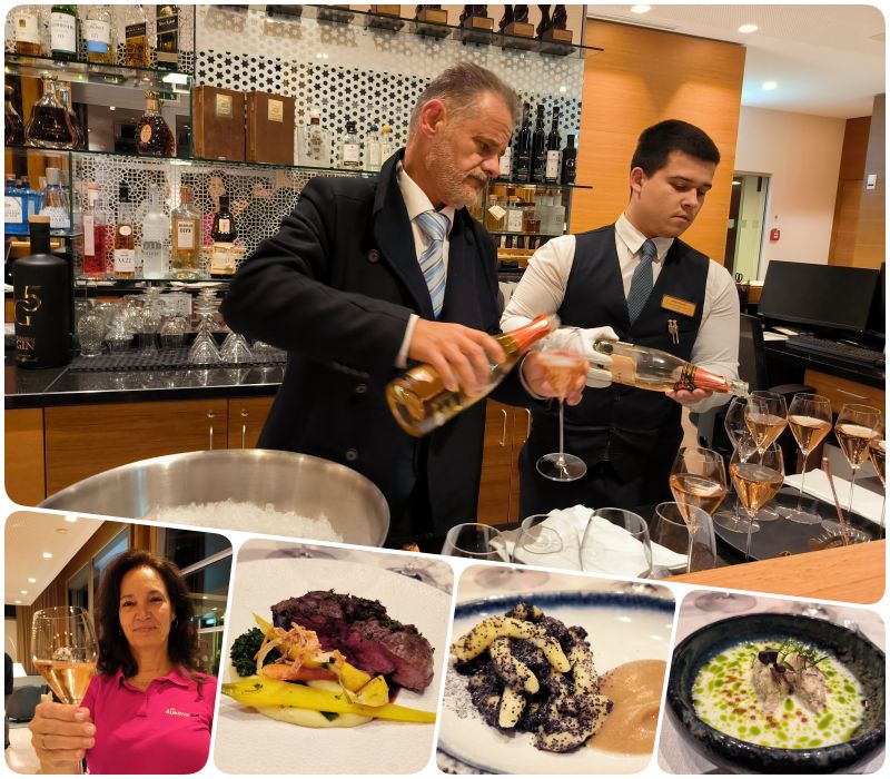 Geinberg5 Private Spa Villas Restaurant restauracia, jedlo