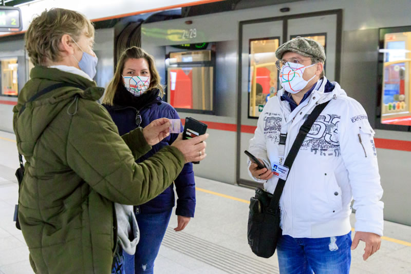 MHD Viedeň - metro - revízor - pokuta