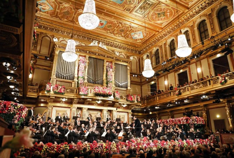 Viedeň - Rakúsko - koncert - Nový rok