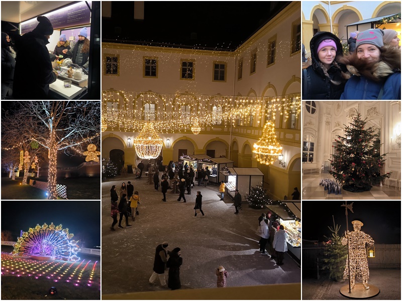vianoce,vianocny trh,ludia,svetelne ozdoby,vecer