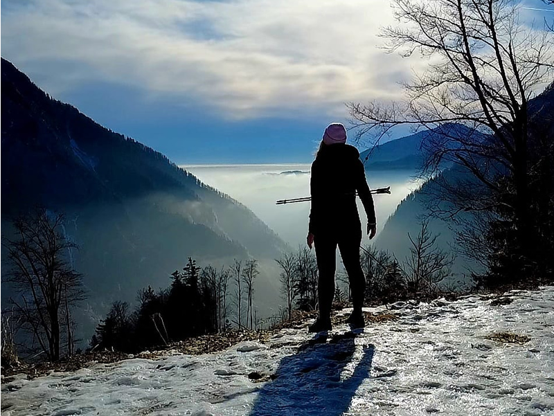 zena,rakusko,nordic walking,rakusko,roth