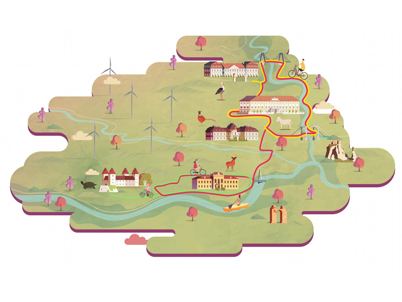 mapa Schlossereich