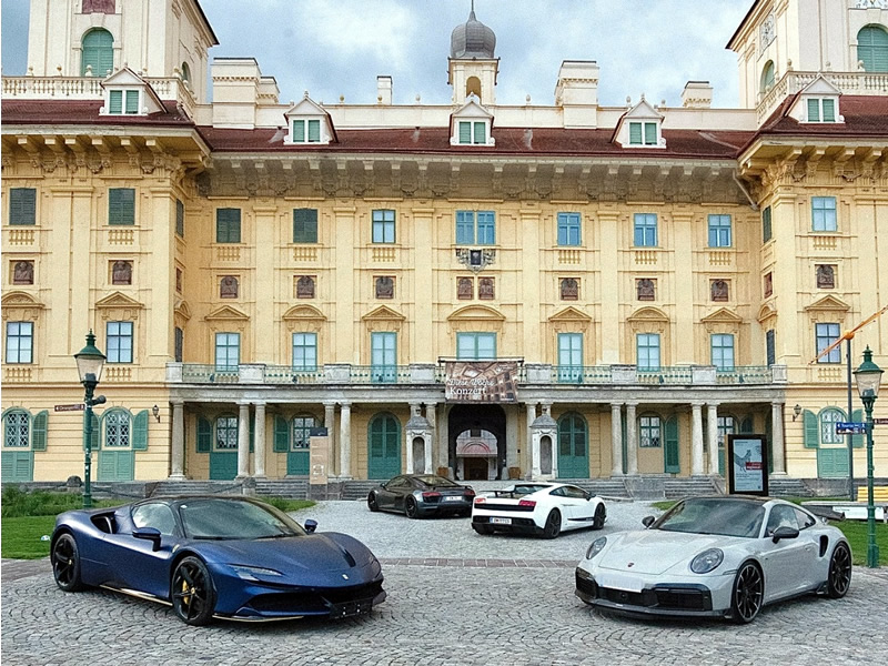 sportiaky pred schloss eisenstadt