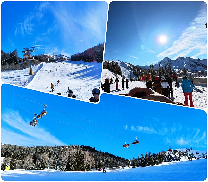 Schladming,ski amade,lyziar,sneh,vlek,lanovka