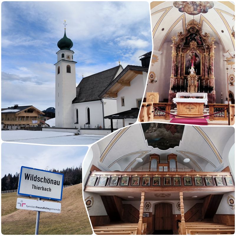 kostol Thierbach, Tirolsko