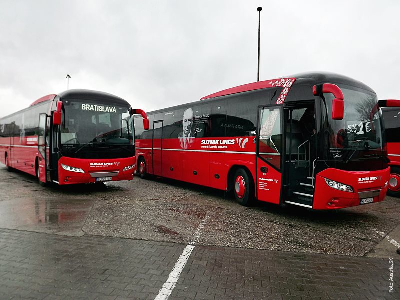 Rakúsko - Hainburg - Bratislava - autobus - austria.sk