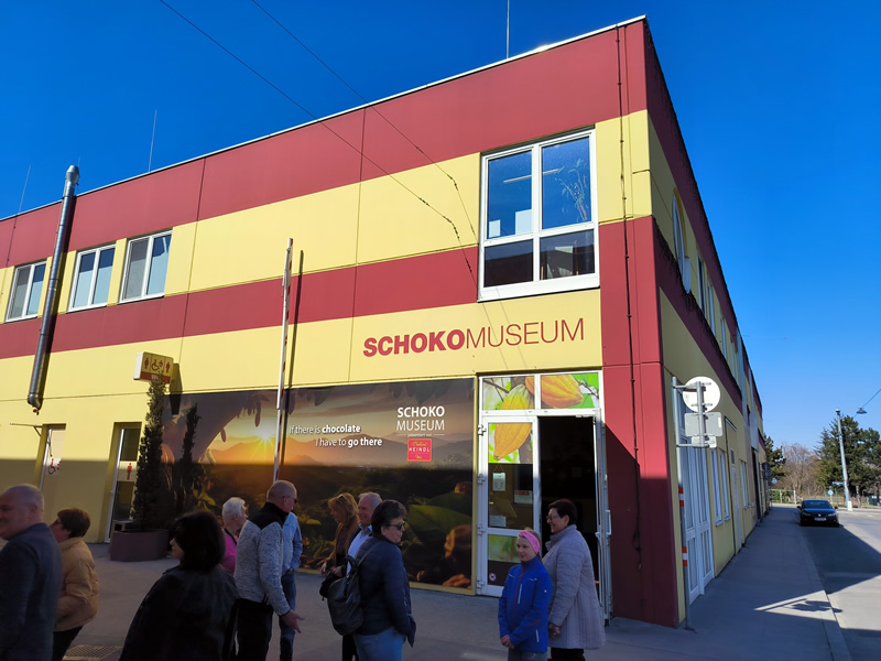 vstup do múzea SchokoMuseum Wien